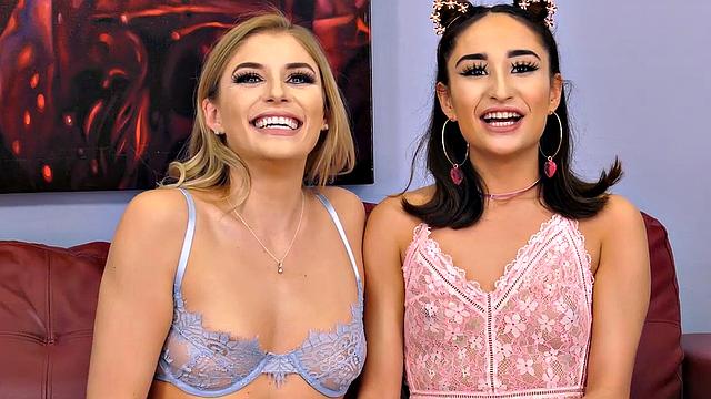 Pussy Eating Lesbians Getting Frisky With Toys During Live Show