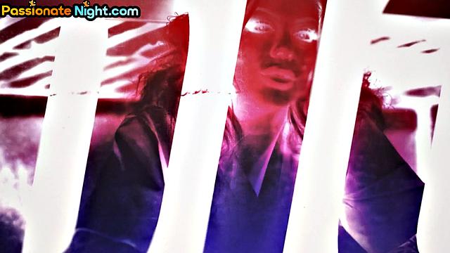 Stunning blonde doggyfucked hard