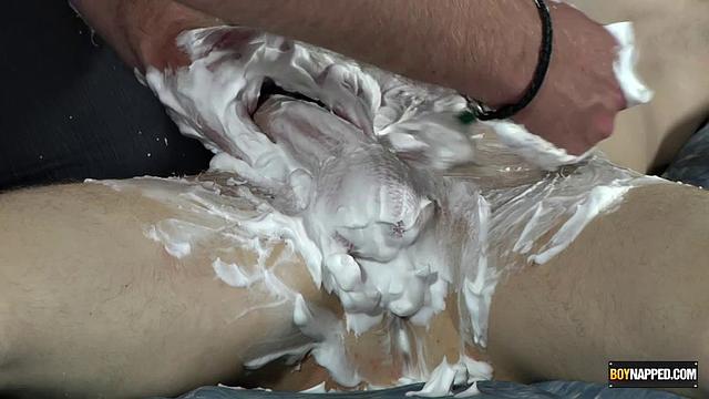 Shaving And Butt Play For James - James Lewis And Sebastian Kane