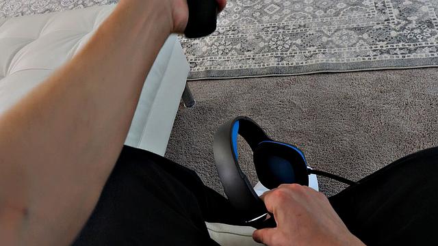 messing with my gamer