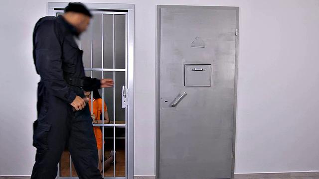 Watch as security officer pounds the tight pussy of a hot Czech teen in uniform