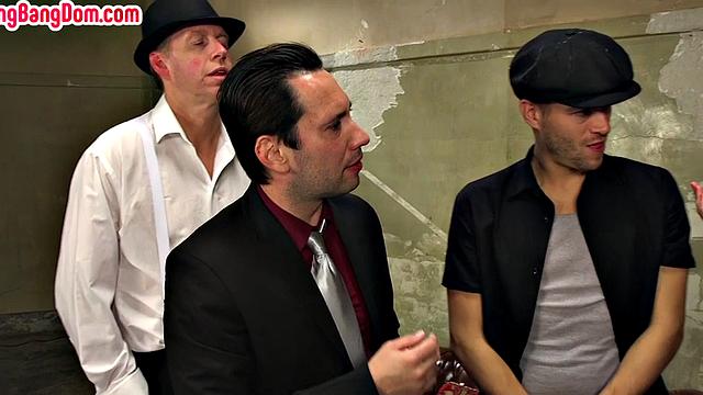 Gangbanged Lad yFucked By Huge Dicks In Wet Hole