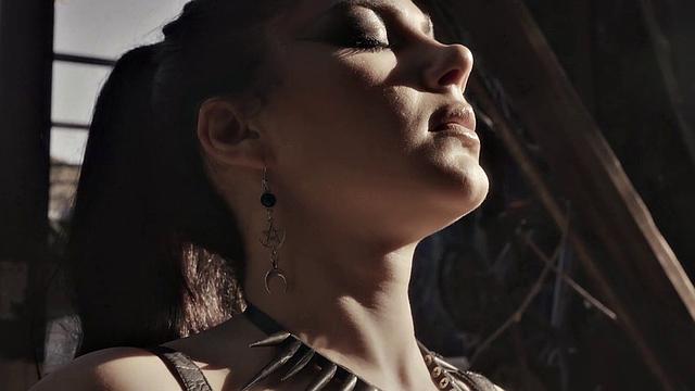 Wicked - Gothy Dark Big Tittied Babe Gets Anal Fucked Outdoors