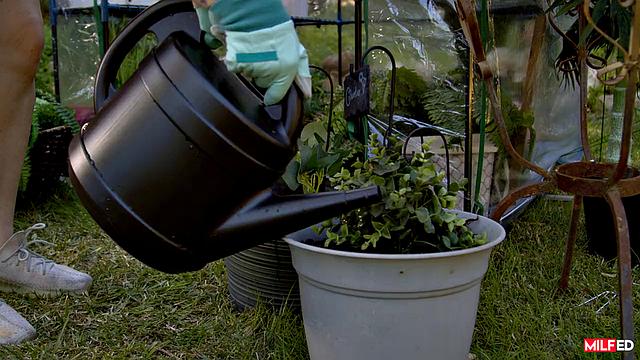 Cum in My Greenhouse