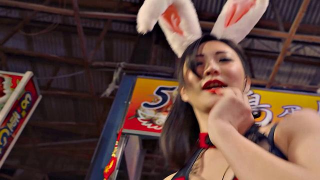 Welcome to our cute bunny model Mio