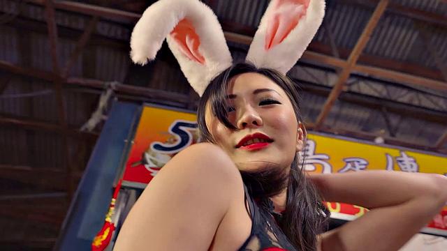 Welcome to our cute bunny model Mio