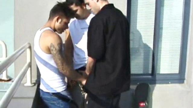 Nate, Dillon, Anthony Threesome