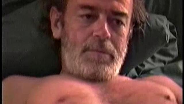 I know exactly what you're thinking. By including these two guys, I have sunk to a new low. But for some reason I find them very interesting and sexy together. In addition, I wanted to show this one guy's technique for jacking off.