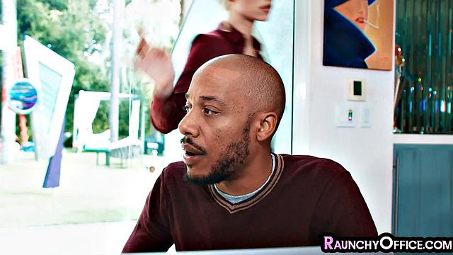 Smaltitted blonde cutie bouncing BBC