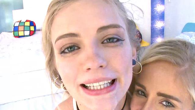 Nonstop Oral Action With India And Esperanza