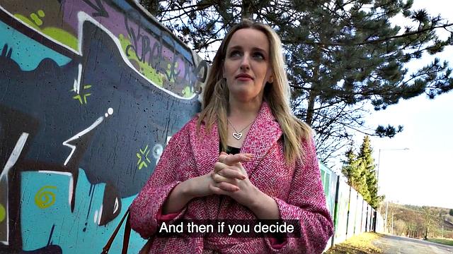 Public picked up babe gets doggystyled POV in abandoned flat