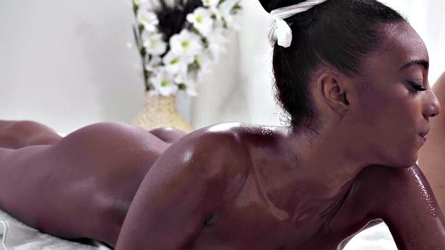 Massaging babes love fingering pussy while licking