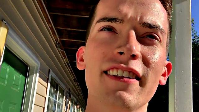 Hairy twink duo enjoy bareback anal in hostel room