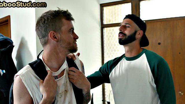 Taboo stepbrother bareback fucked in asshole