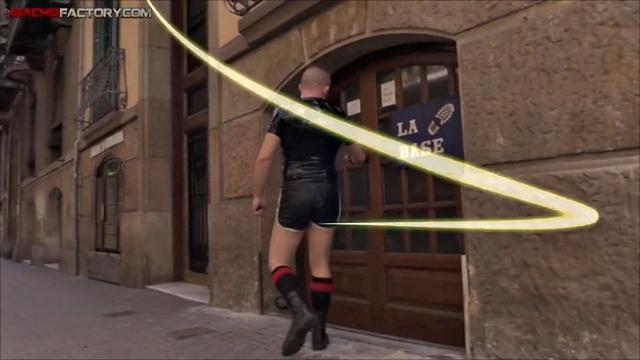 Two hungry tops wreck every ass that comes their way in the sex club - Base Bar Bangers (part 2)