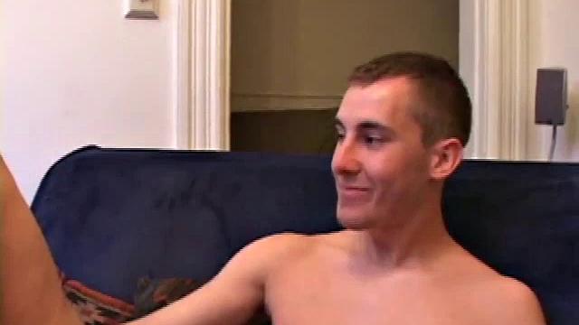 When two straight boys hook up with a hot gay boy, you know it's going to be fun to watch. Casey Morgan talks Kiefer Foxx into exchanging hand jobs and even a kiss.