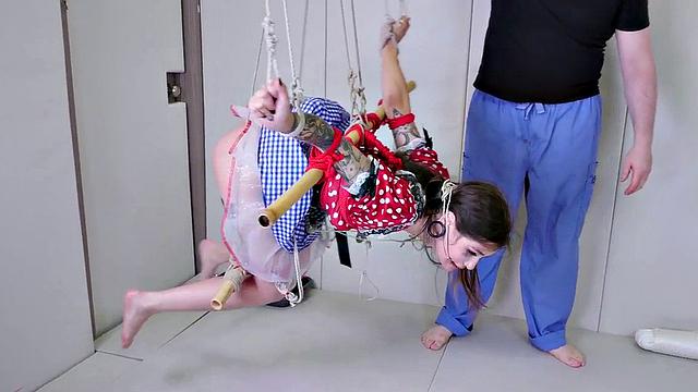 Bound and analized by her master