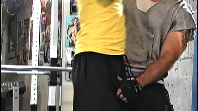 Bodybuilders Get Frisky at the Gym