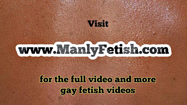 Musled Jock pounded in doggystyle by his BF on desk