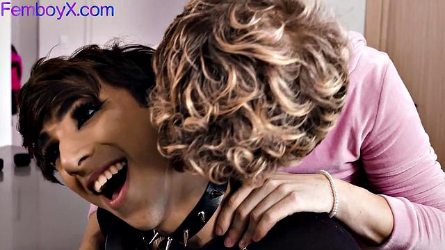 MUA femboi duo bending for Dilf