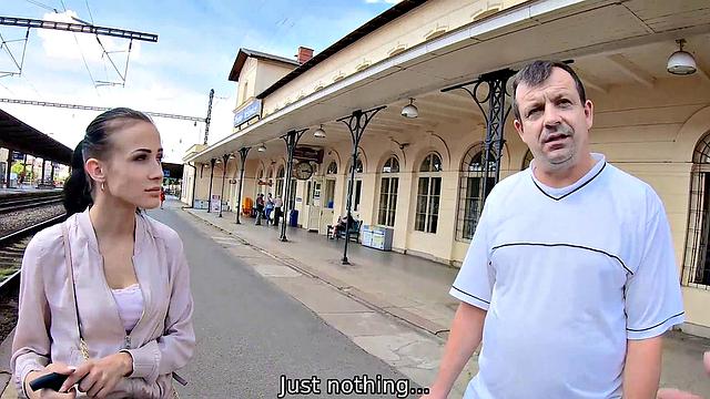 HUNT4K. To go home guy agrees to allow wife to get nailed by a stranger