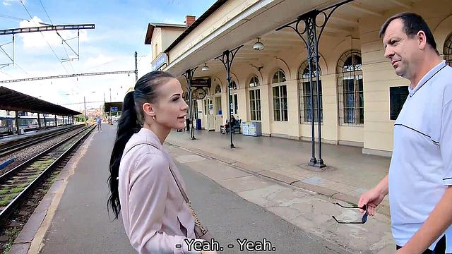 HUNT4K. To go home guy agrees to allow wife to get nailed by a stranger