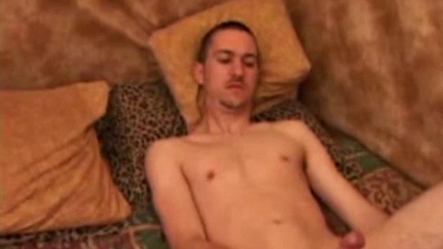 After stroking his big cock, Casper lubes his butthole and stuffs it with various anal sex toys. At the end of his determined jerk off session, Casper pops a warm cum load all over his face.