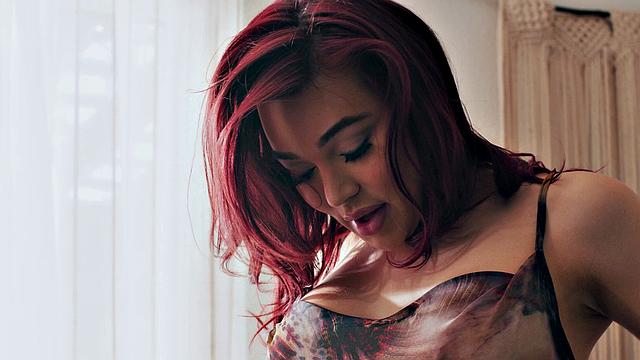 TRANSFIXED - Curious Redhead Emma Rose Has First Lesbian Experience With Babe Casey Calvert