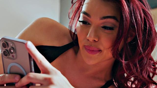 TRANSFIXED - Curious Redhead Emma Rose Has First Lesbian Experience With Babe Casey Calvert