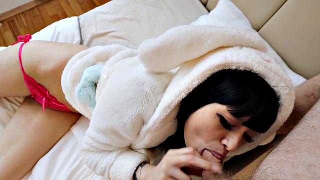 Japanese Star Home Blowjob