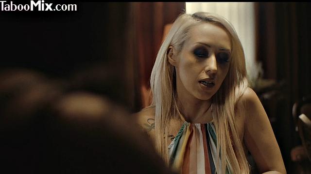 Horny big-titted lesbo pussylicked