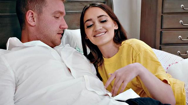 21yo hairy babe drilled by stiff fucker in pussy