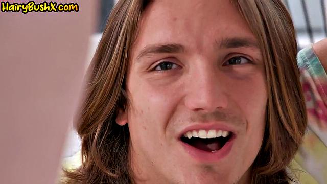 Roundass hairy beauty penetrated