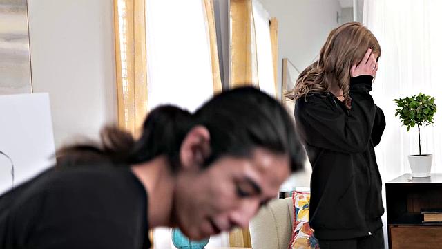 Blonde babe Octavia Red does more than modeling