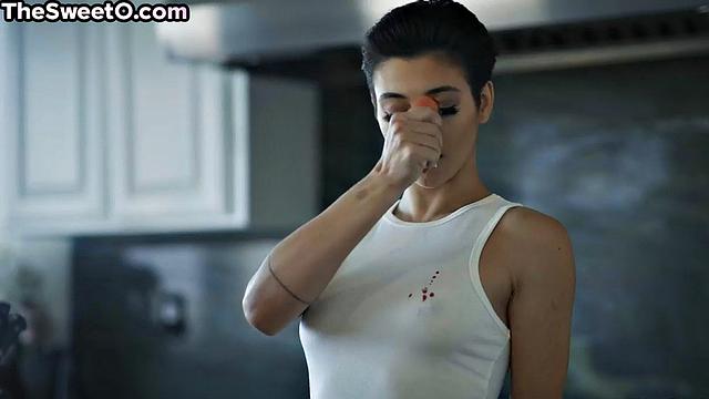 Shorthair horny babe smashed by BF