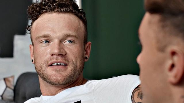 Handsome jock deepthroating boyfriend cock