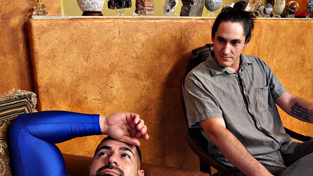 Buff Superman Barebacking Counselor Before Cocksucking