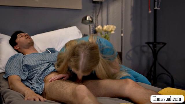 Why Dont You Suck My Cock TS Nurse So I Can Recover