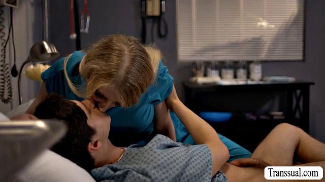 Why Dont You Suck My Cock TS Nurse So I Can Recover