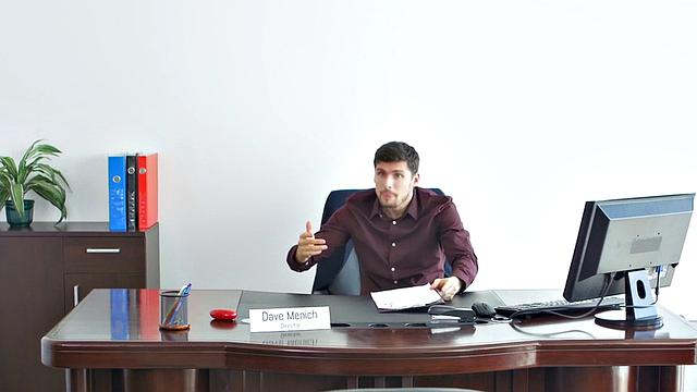 Stunning secretary fucked by boss