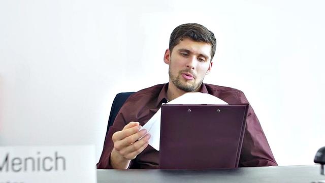 Stunning secretary fucked by boss