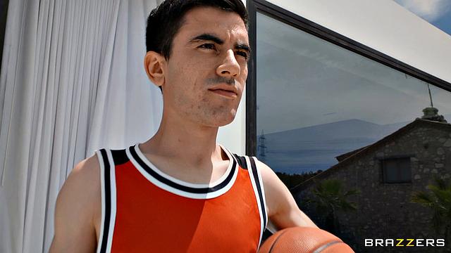 Getting clean with his stepmom