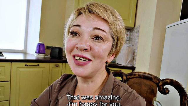 MOMMY4K. Two with One Cock