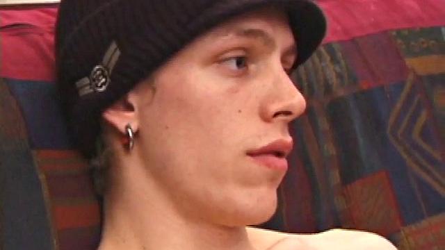 Torque and Shane are watching a movie and rubbing their bulges. Torque reaches over to feel Shane's package, before they strip off their shirts and tug down pants.