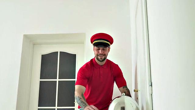 Stunning cock-hungry blonde fucked