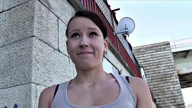 Money Makes Athletic Beauty Jump On Stranger's Dick