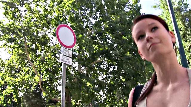 Money Makes Athletic Beauty Jump On Stranger's Dick