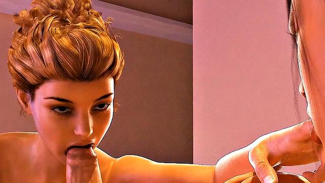 Big tits babes having sex in the bedroom