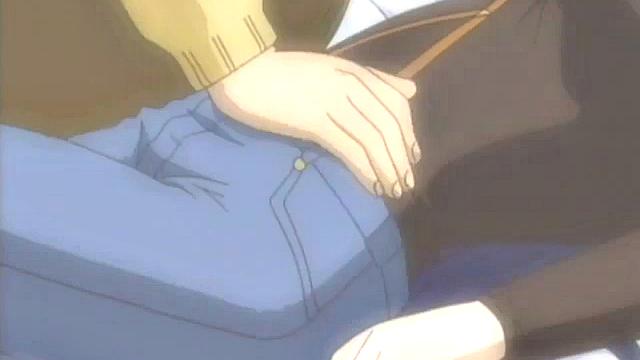 Аниме-герой ловко даёт минет и получает жёсткий секс в стиле Hentai Manga - рисованные взрослые тут знают толк в деле!