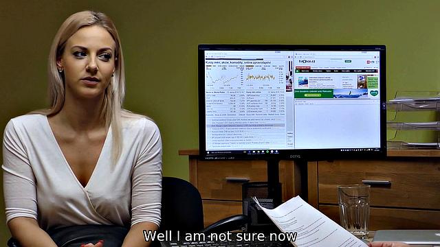 Likable woman needs money but the creditor wants to bang her